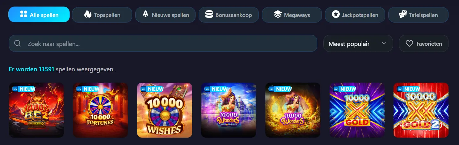 musbet casino alle spellen