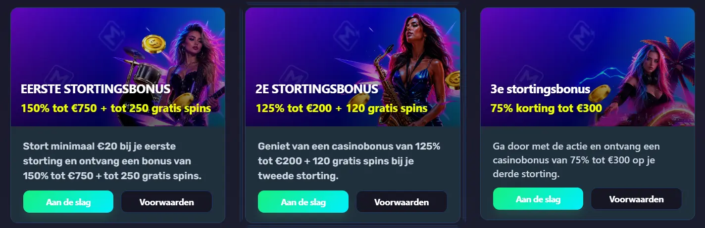 musbet casino welkomstpakket